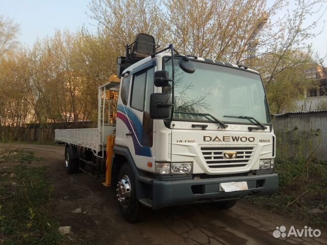 Daewoo Ultra Novus кран-манипулятор 2010г