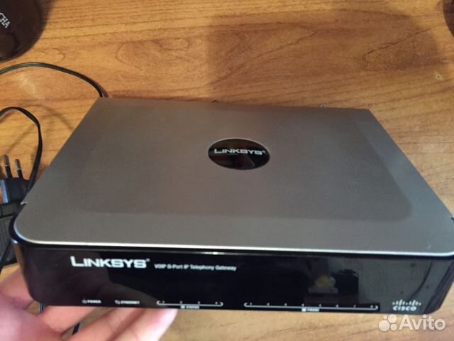 Телефонный шлюз Voip Linksys SPA8000