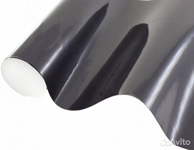 Пленка Глянцевый металлик Темно-серый перламутр