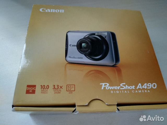 Фотоаппарат Сanon Powershot A490
