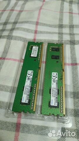 DDR4 8Gb SAMSUNG 2400 MHz (2x4Gb) DDR4 8Gb SAMSUNG 2400 MHz (2x4Gb)