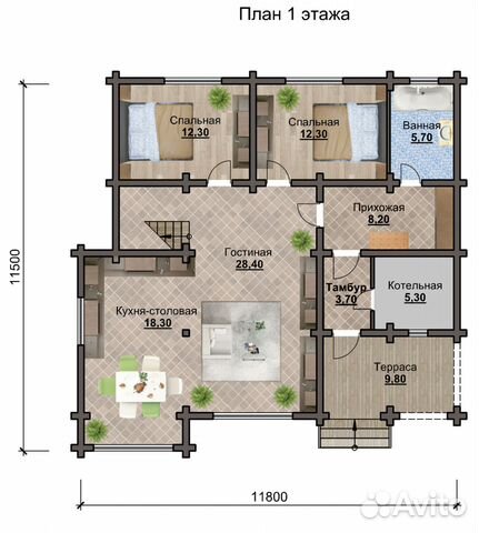 Дом из бруса Дом из бруса