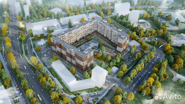 1-к квартира, 41.4 м², 13/17 эт.