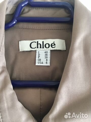 Chloe плащ