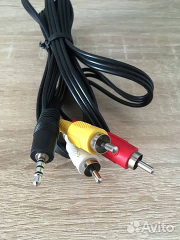 Кабель 3,5jack-3rca