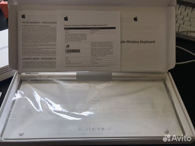 Клавиатура Apple wireless keyboard