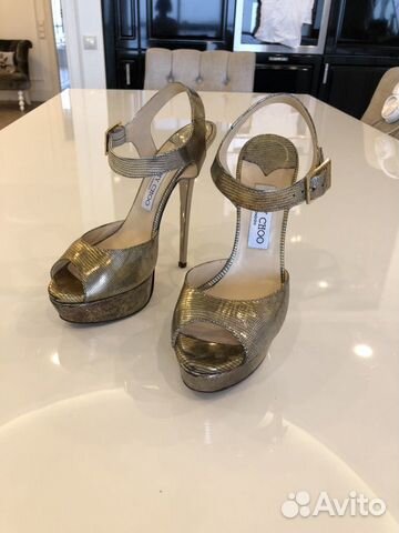 Босоножки Jimmy Choo оригинал Рептилия