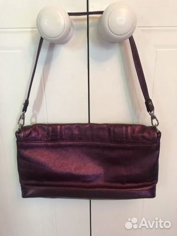 Сумка сиреневая кожаная Longchamp original Сумка сиреневая кожаная Longchamp original