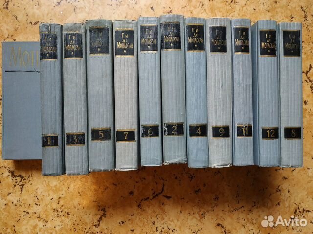 Ги де Мопассан собрание сочинений в 12 томах