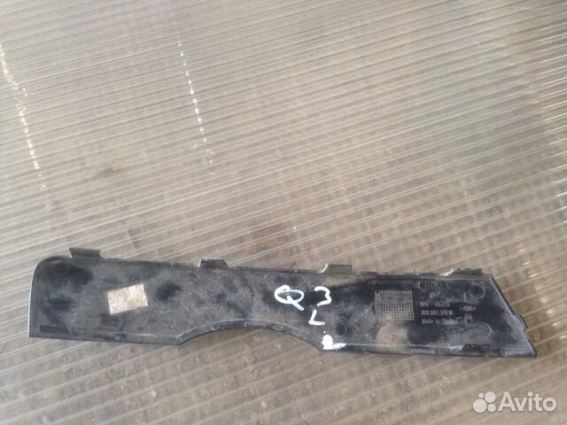 Накладка переднего бампера левая audi Q3 8u0807379 Накладка переднего бампера левая audi Q3 8u0807379