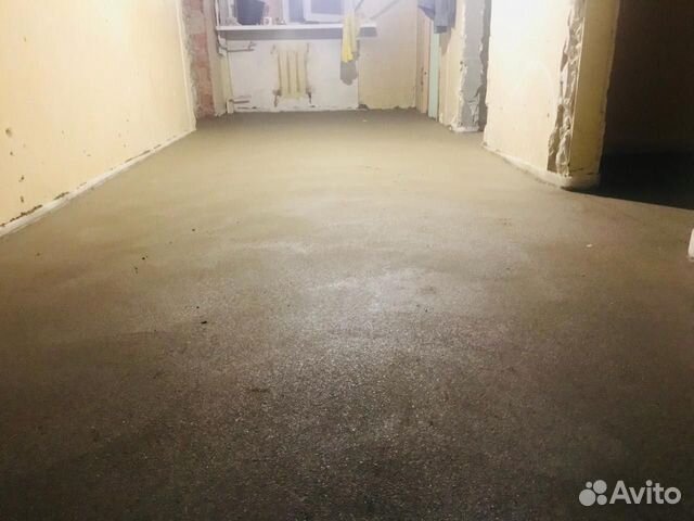 Полусухая стяжка пола