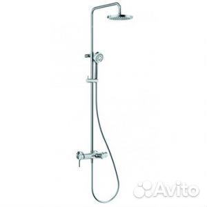 Душевая стойка с изливом Kludi Logo Neo 680830500 Душевая стойка с изливом Kludi Logo Neo 680830500