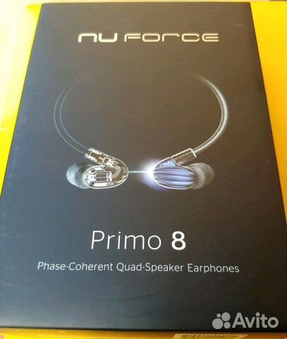 Nu Force Primo 8 - Наушники вставные