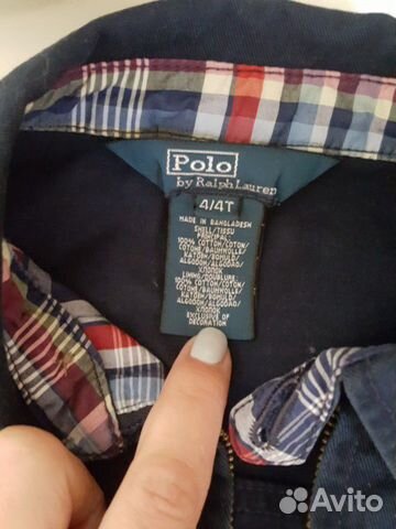 Куртка джинсовая (ветровка) Polo Ralph Lauren