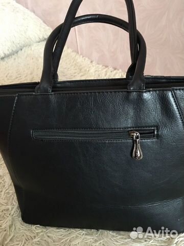 Сумка женская черная, новая. вместительная