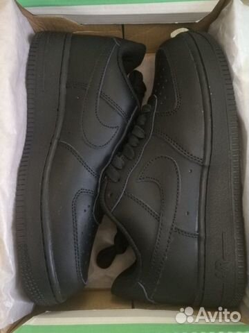 Новые кроссовки Nike Air Force 1 Low Black Новые кроссовки Nike Air Force 1 Low Black