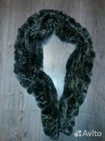 Шарф из шиншиллы