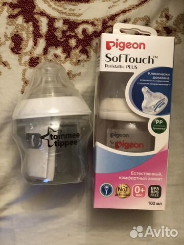 Детские бутылочки, соски 0+