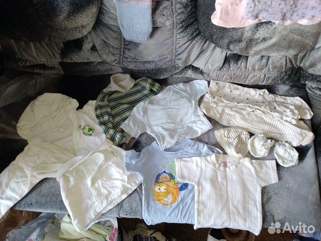Пакетом вещи на мальчика от 0 лет до года