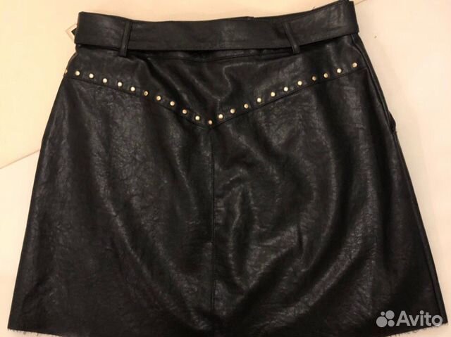 Кожаная юбка Zara