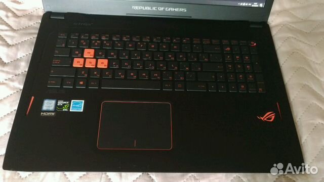 Игровой Asus 17.3 GL702 i7 6700HQ/GTX 970M/8gb