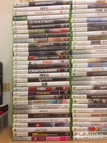 Лицензионные игры для Xbox 360