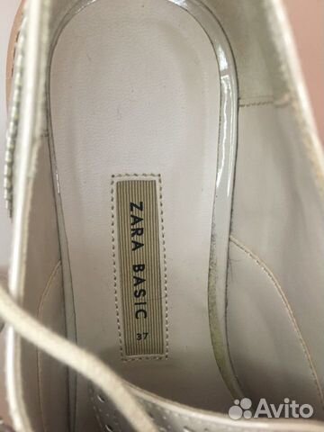Дерби, полуботинки, туфли Zara, 37