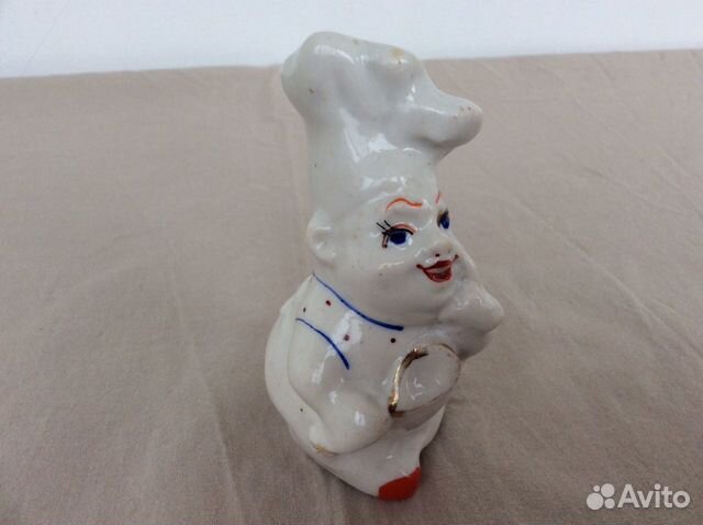 Статуэтка солонка повар