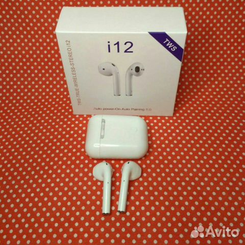 Наушники i12 tws сенсорные наушники Apple airpods Наушники i12 tws сенсорные наушники Apple airpods