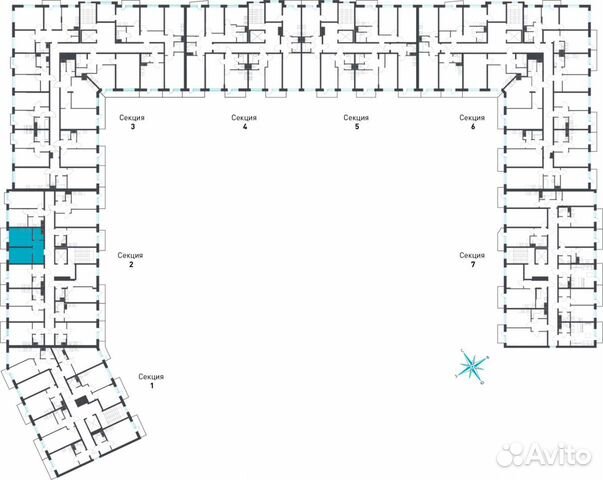 1-к квартира, 35.7 м², 4/9 эт. 1-к квартира, 35.7 м², 4/9 эт.