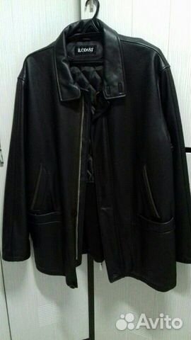 Кожаная утепленная куртка xxxl Кожаная утепленная куртка xxxl