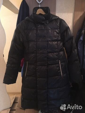 Куртка-пуховик (пальто) зимняя Benetton, для девоч