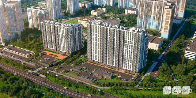 1-к квартира, 35.7 м², 3/19 эт.
