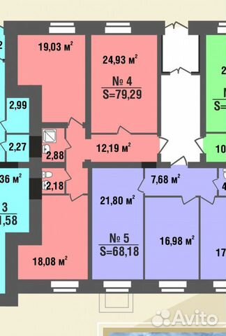 Продам офисное помещение, 79.29 м²