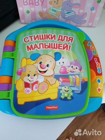 Развивающая игрушка музыкальная книга от Fisher pr