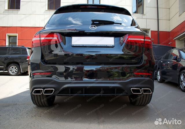 Диффузор 6.3 AMG Mercedes GLC X253 бензин Диффузор 6.3 AMG Mercedes GLC X253 бензин
