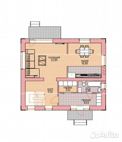 Коттедж 130 м² на участке 10 сот. Коттедж 130 м² на участке 10 сот.