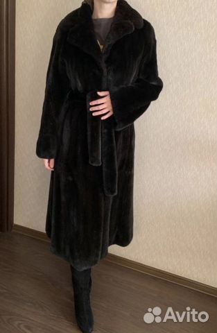 Норковая шуба Black Glama