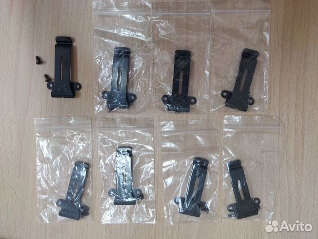Клипса для рации Kenwood TH-F5 и TH-UVF5 Клипса для рации Kenwood TH-F5 и TH-UVF5