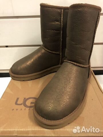 UGG угги (Рыжие матовые с блеском) UGG угги (Рыжие матовые с блеском)