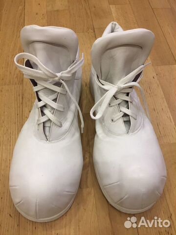 Клоунские ботинки из натур. кожи новые