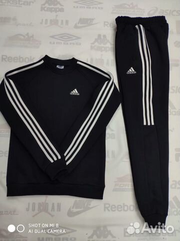 Тёплый спортивный костюм Adidas classic