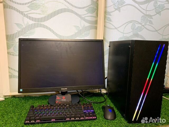 Игровой пк Ryzen 3600/GTX1070/16GB/SSD