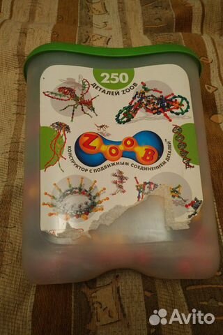 Конструкторы Zoob 250 + zoobмобиль Конструкторы Zoob 250 + zoobмобиль