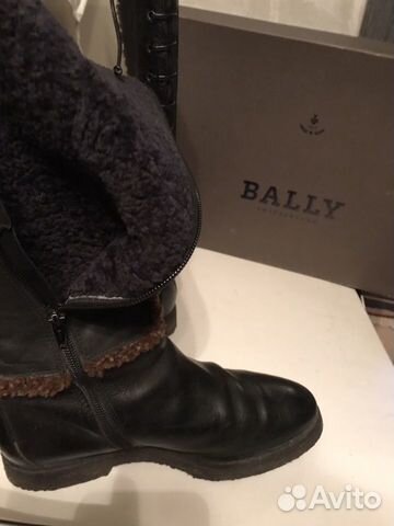 Сапоги Bally (Швейцария) зимние на натуральном мех