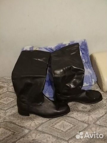 Хромовые сапоги офицерские 44 размер