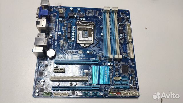 1155 Gigabyte Ga B75m D3p Micro Atx Garantiya Prove Kupit V Moskve Na Avito Obyavleniya Na Sajte Avito