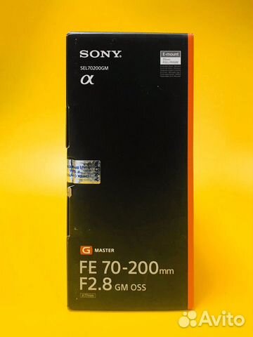 Новый Sony FE 70-200mm f/2.8 GM OSS (SEL-70200GM)