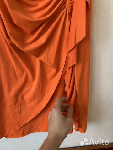 Оранжевое платье мини Оранжевое платье мини