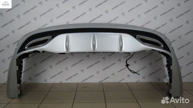Бампер задний AMG пакет Mercedes W205 C-Klasse